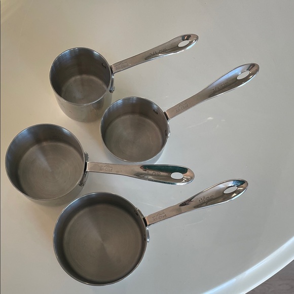 All-Clad Stainless Steel Measuring Cups Set - Picture 2 of 3